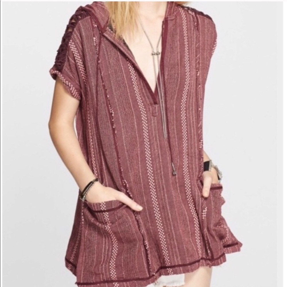 Free People Forever Yours Knit Stripe Tunic